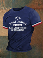 T-shirt à manches courtes Je Suis À La Retraite Homme